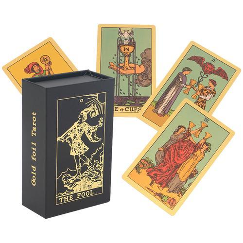 78 Cartes De Tarot Totem Mystérieux Oracle, Jeu De Société Étanche En Pvc, Offre Spéciale Pour Débutants