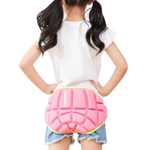 Protection Rembourrée 3d, Hanche Antidérapante Pour Enfants, Taille Libre, Légère Et Réglable, Équipement De Protection Rétractable Avec Boucle Pour S