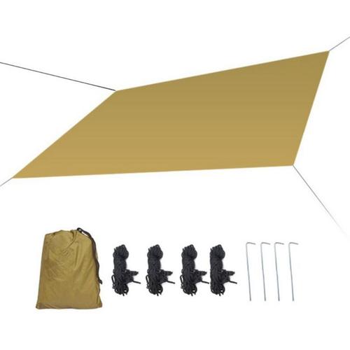 Auvent De Plage Multifonctionnel, Protection Uv, Abri Solaire De Jardin, Tissu Imperméable, Bâche De Tente, Tapis De Pique-Nique De Camping, Couverture