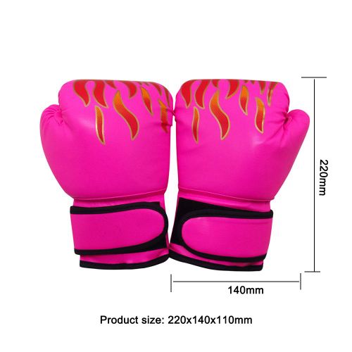 Gants De Boxe Pour Enfants, 1 Paire, En Maille, Respirant, Mma