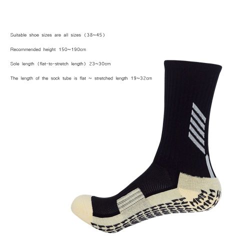 Chaussettes Professionnelles Antidérapantes De Football, Compression Hommes Femmes Équitation Cyclisme Sport Nylon Respirant Basket-Ball Stock De Course