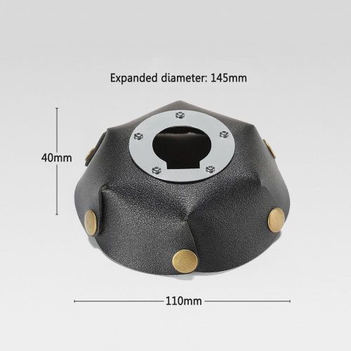Abat-Jour Vintage Led En Cuir Pu, Étui De Protection Pour Projecteur, Atmosphère Chaude, Lumière Décorative, Camping, Couverture Abat-Jour M4