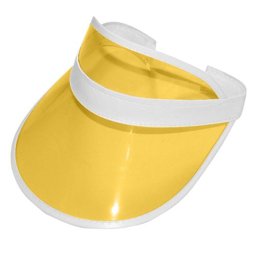 Chapeau De Soleil D'été Pour Femmes Et Hommes, Couleur Bonbon, Transparent, Haut Vide En Plastique Pvc Anti-Uv, Chapeau De Protection Solaire, Visière De Sport Pour Vélo