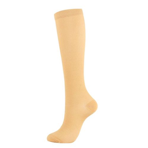 Chaussettes De Compression Unisexes, Bas De Varices À Pression, Chaussettes De Sport Pour Vélo, Football, Extensibles Et Respirantes