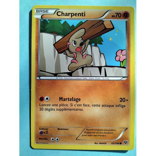 Carte Pokémon N° 532 Charpenti