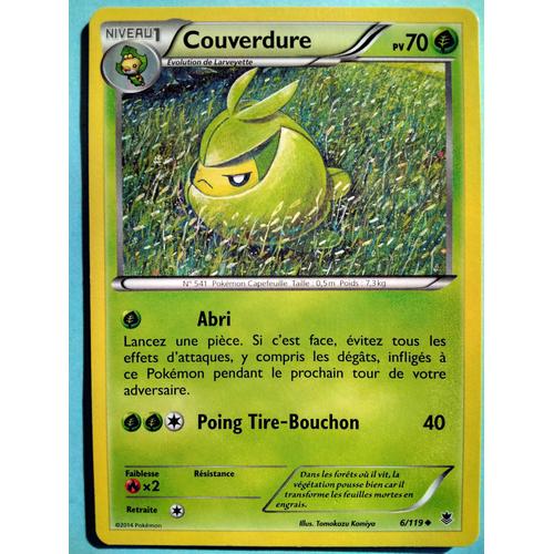 Carte Pokémon N° 541 Couverdure