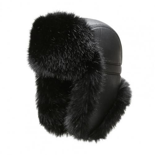 Chapeau D'hiver En Fausse Fourrure Coupe-Vent Pour Hommes Et Femmes, Casquette Lei Feng, Bombardier, Rabat D'oreille, Capski Trooper, Casquette Anti-Neige Froide