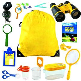 Kit Exploration Enfant Jeux Explorateur Exterieur Aventurier Kit avec Gilet  Chapeau Jumelles Loupe Filet à Papillon Pince Insecte Jouet d'Exploration  Cadeau pour Enfants Garçons Filles (vert) : : Jeux et Jouets