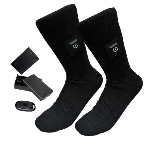 Chaussettes Chauffantes Électriques À Piles Pour Hommes Et Femmes, Chaussettes Chauffantes, Rechargeables, Chaudes, Hiver