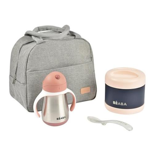 Set Repas On-The-Go Old Pink - Beaba