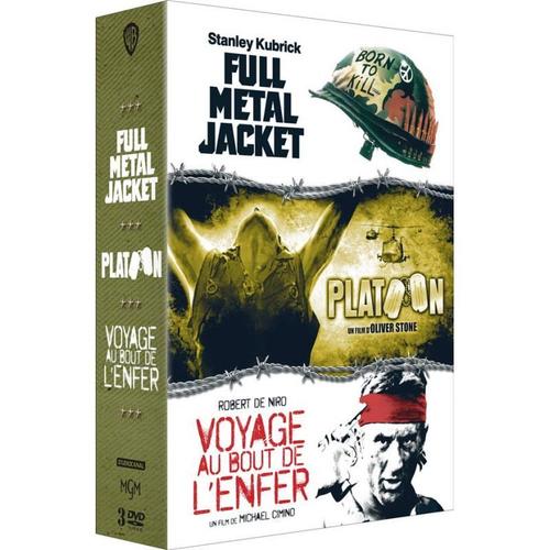 Full Metal Jacket + Platoon + Voyage Au Bout De L'enfer - Pack