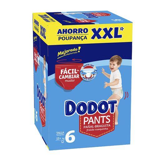 Pack 28 Couches Dodot Pants Taille 6 (16 Kg Et +)