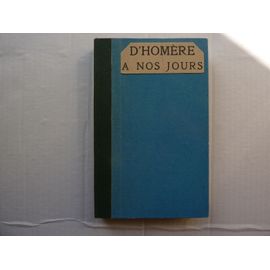 D'homère À Nos Jours