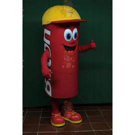 Red M&M's Biggymonkey Mascot Costume. Red M&M's Costume