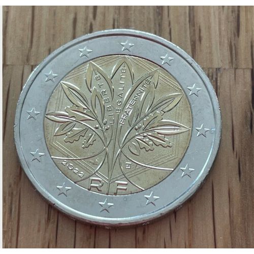 2 Euro France Nouvelle Version 2022 Sous Capsule