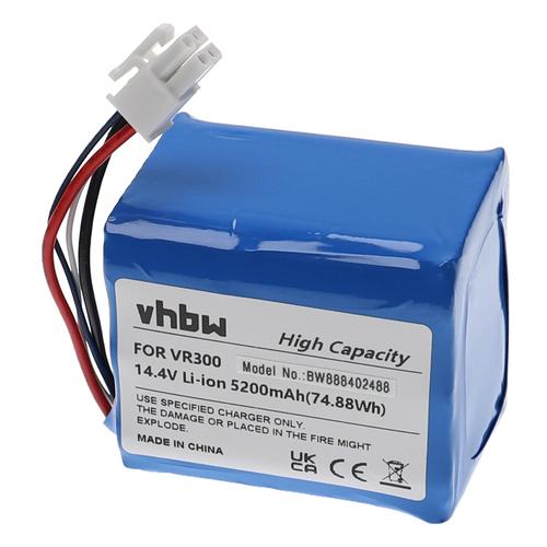 vhbw Batterie compatible avec Vorwerk Kobold VR300, VR200 aspirateur (5200mAh, 14,4V, Li-ion)