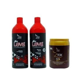 Lissage Brésilien Me Leva-All T Masque & Shampoing + Ztox Capillaire Maintenance 