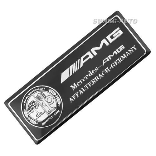 Autocollant Emblème En Aluminium Mercedes Affalterbach Edition Spécial W204 W205 C204 Cla C117 C118 Gle Gla Classe Abcde ////Amg