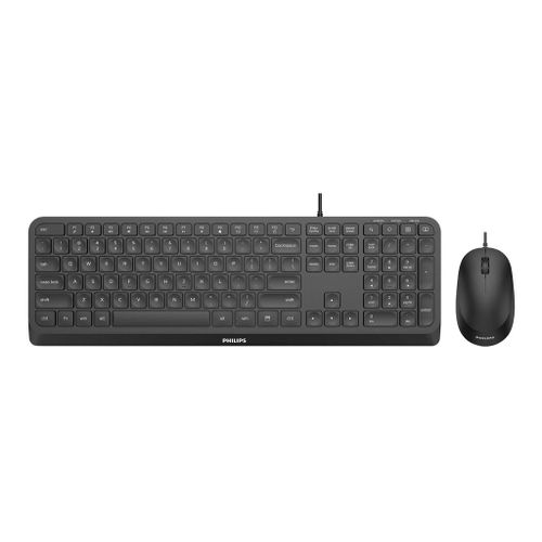 Philips 2000 series SPT6207B - Ensemble clavier et souris - USB