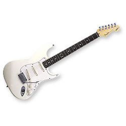 Fender Jeff Beck Stratocaster - Touche Palissandre - Olympic White (+ Étui)