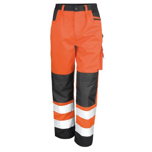 Result Safeguard - Pantalon Cargo Haute Visibilité - Adulte Unisexe