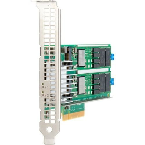 HPE NS204i-p Gen10 Plus - Contrôleur de stockage - M.2 - M.2 NVMe Card / PCIe 3.0 (NVMe) - pour Edgeline e920; ProLiant DL325 Gen10, DL360 Gen10, DL380 Gen10, ML30 Gen10, XL675d Gen10