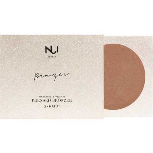 Natural Pressed Bronzer - Nui Cosmetics - Autobronzant 