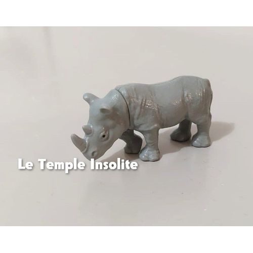 Figurine Kinder - Animaux : Rhinocéros Dc001