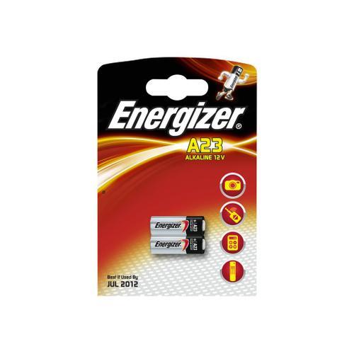 2 x Pile alcaline A23 12V Energizer E23A 55mAh