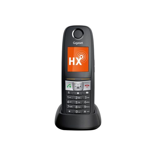 Gigaset E630HX - Extension du combiné sans fil avec ID d'appelant - DECT\GAP - SIP, RTP - noir