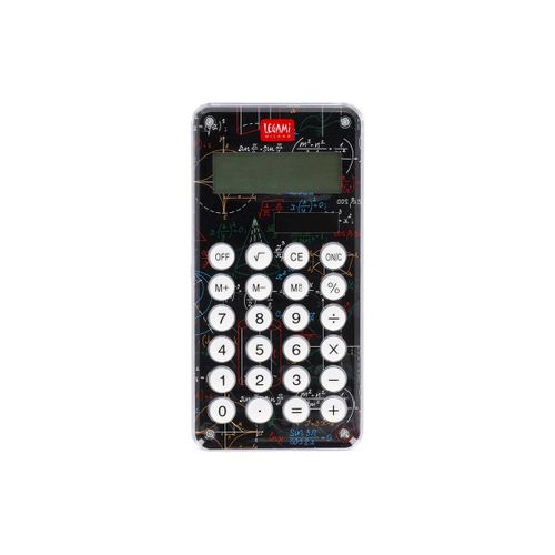 LEGAMI - Calculatrice de poche - panneau solaire, pile - génie incompris