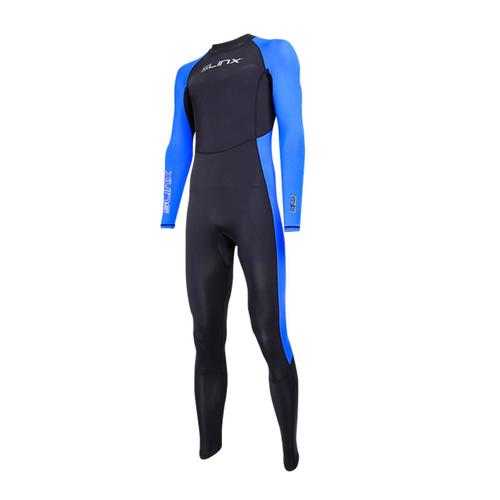 Unisexe Combinaisons Hommes Femmes Plein Costumes De Plongée Surf Natation Manches Longues Garder Au Chaud Retour Zip Anti Uv Pour Nageur Plage Sports - Xxxl