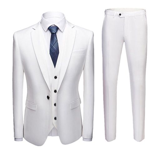 (Veste+Pantalon+Gilet+Chemises) Costume Hommes Blouson De Costume Blazer Pantalon De Costume Slim Fête Soirée Mariage Business Fit Grande Vêtements Masculin Wzm1288p