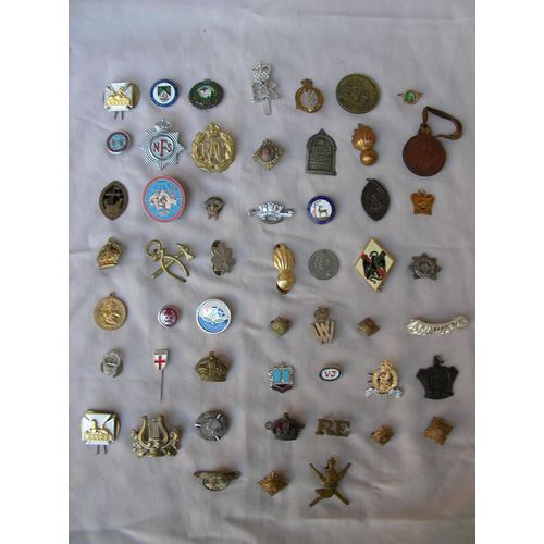 Ww1/2/Postwar Médailles Broches Pin's Civils/ Militaires Divers Pays 1 Au Choix