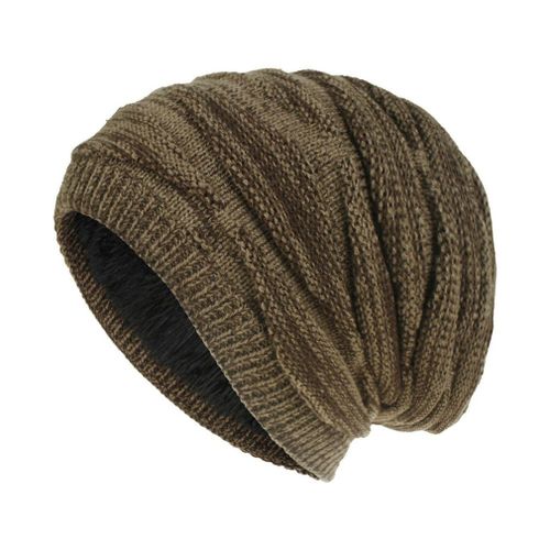 Bonnet Ample En Laine Pour Homme Et Femme, Bonnet Tricoté, Surdimensionné, Pour Le Ski, Hiver