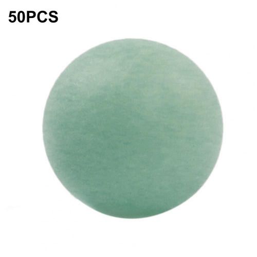 Balles De Ping-Pong De 40mm, 50 Pièces/Paquet, Portable, Ultraléger, Givré, De Couleur Vive, Résistant À La Rouille, Pour Débutant