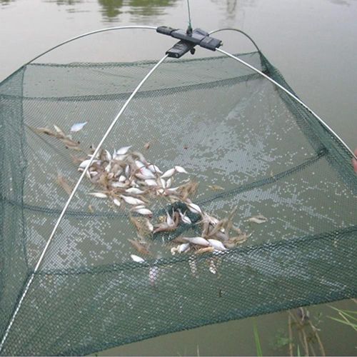Filet Pliable Pratique En Maille De Poisson, Appât, Piège, Crabe En Fonte, Cage À Crevettes, Gadgets De Pêche