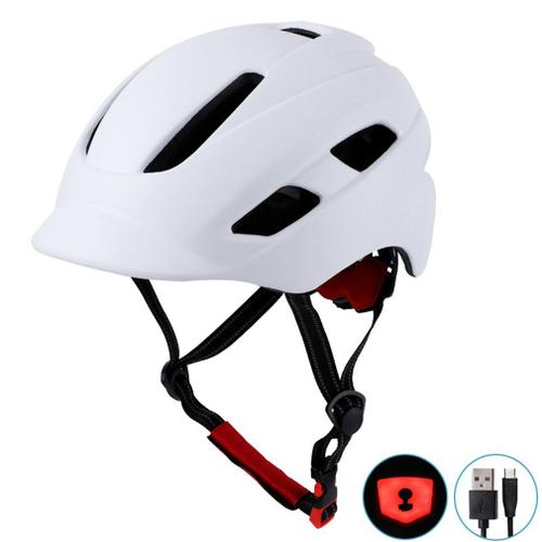 Casque De Vélo Avec Chargeur Usb Et Lumière De Charge, Protection De Sécurité, Équipement D'équitation, Livraison Directe