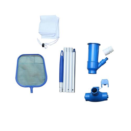 Kit de nettoyage de piscine, filet de nettoyage d'eau de natation, tête d'aspiration, outil de nettoyage, Kit d'accessoires d'entretien