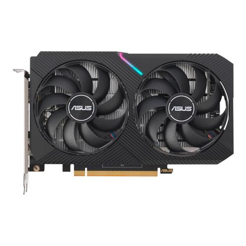 ASUS Dual Radeon RX 6400 - Carte graphique - Radeon RX 6400 - 4 Go GDDR6 - PCIe 4.0 - HDMI, DisplayPort