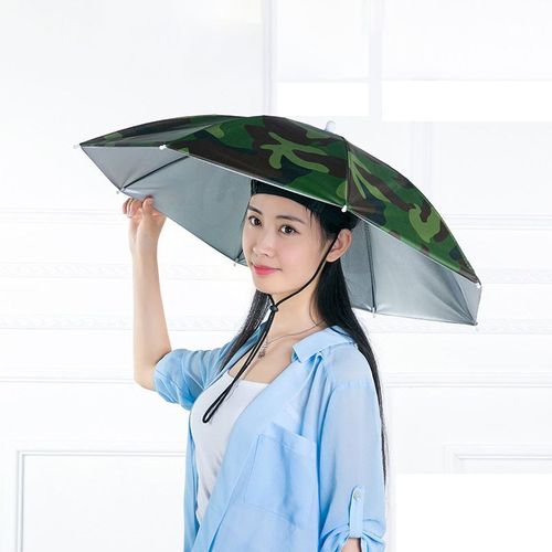 Casquette De Chapeau Parapluie Pliable, À La Mode, Pour Escalade En Plein Air, Pêche, Randonnée, Plage, Camping