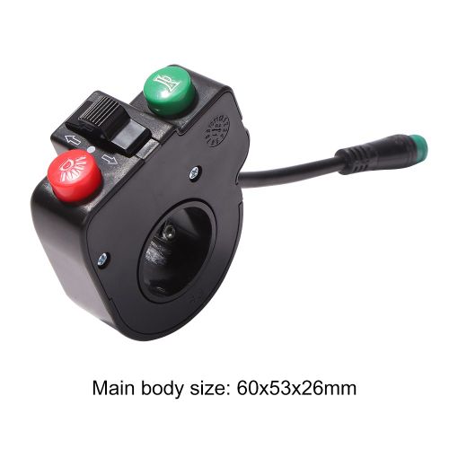 Interrupteur De Clignotant Et Klaxon De Guidon Pour Trottinette Électrique Kugoo M4 Pro, Accessoires D'éclairage Étanche