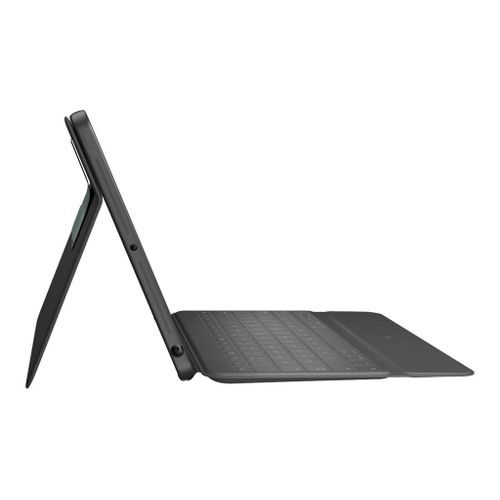 Logitech Rugged Combo 3 - Clavier et étui - Apple Smart connector - bleu classique - pour Apple 10.2-inch iPad (7ème génération, 8ème génération, 9ème génération)