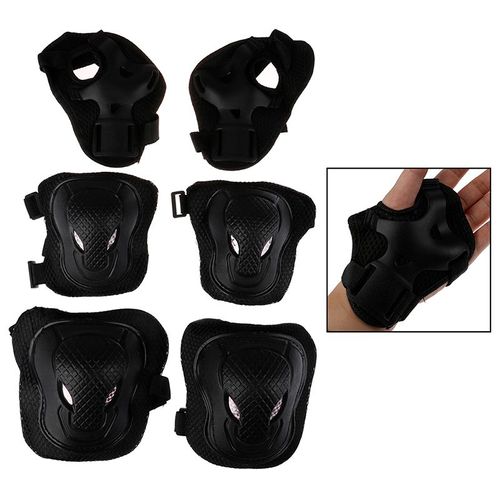 Genouillères/Coudières Pour Enfants, 6 Pièces/Ensemble, Engrenages De Protection Pour Skateboard, Vélo, Patins À Roulettes En Ligne, Scooter Pour Enfants