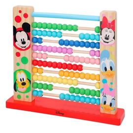 Jeux Éducatifs Boulier En Bois Woomax Mickey Mouse Eco - Multicolore - 15x27x8 Cm