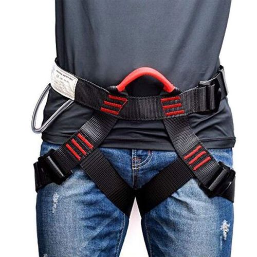 Ceinture De Sécurité Anti-Chute, Harnais De Protection Demi-Corps Réglable Pour Activités En Plein Air, Escalade, Travail En Montagne, Escalade En Altitude