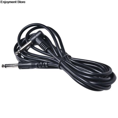 Câble De Guitare Électrique Stéréo, 10 Pieds, Adaptateur, Amplificateur, Réduction De Bruit Blindée, Basse, Avec 2 Prises
