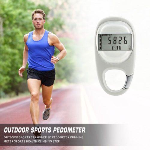 Mousqueton Numérique 3d En Plein Air, Podomètre, Compteur De Calories, Sport, Pour Des Exercices De Sécurité Faciles, Accessoires