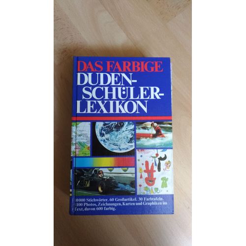Duden Schülerlexikon Dictionnaire En Allemand Pour Enfants