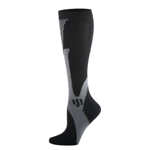 Chaussettes De Compression Pour Hommes Et Femmes, 1 Paire, Séchage Rapide, Respirantes, Pour Adultes, Course À Pied, Cyclisme, Football